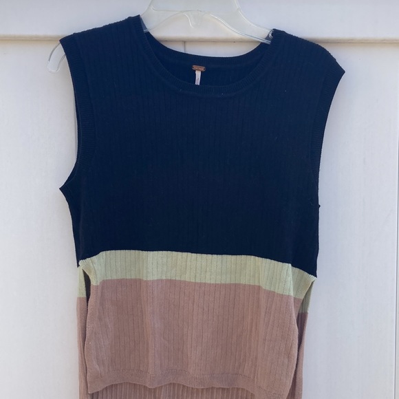 free people knit blouse - Picture 3 of 11